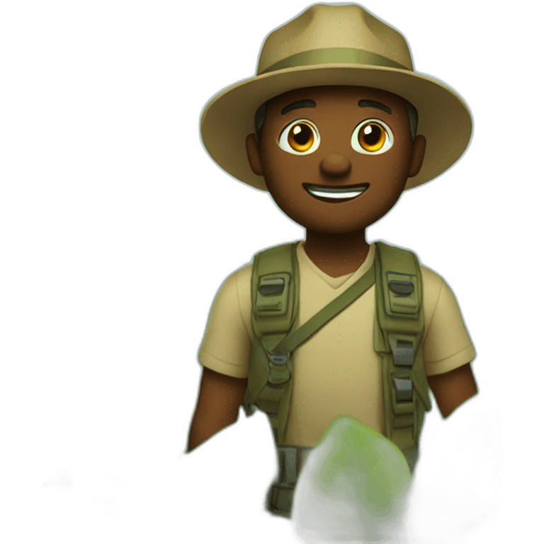 Jungle expedítion emoji