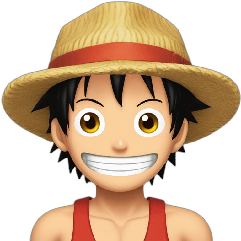 Monkey D Luffy emoji