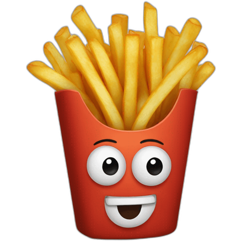 big french fries emoji