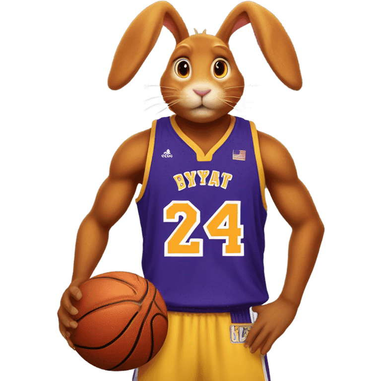 Ginger Bunny Kobe Bryant emoji