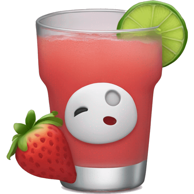 Agua Fresca savor fresa  emoji