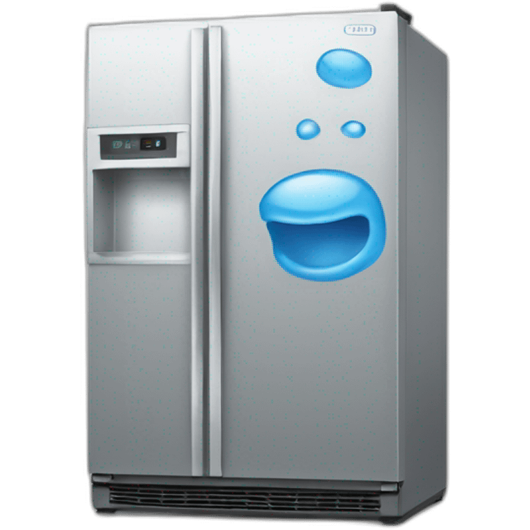 Un frigo emoji