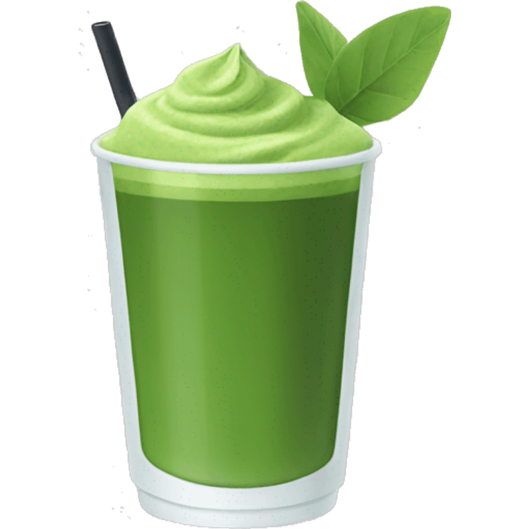 Matcha drink  emoji