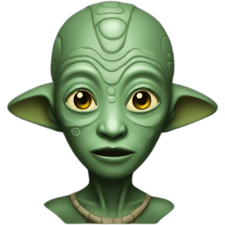 Maya alien emoji