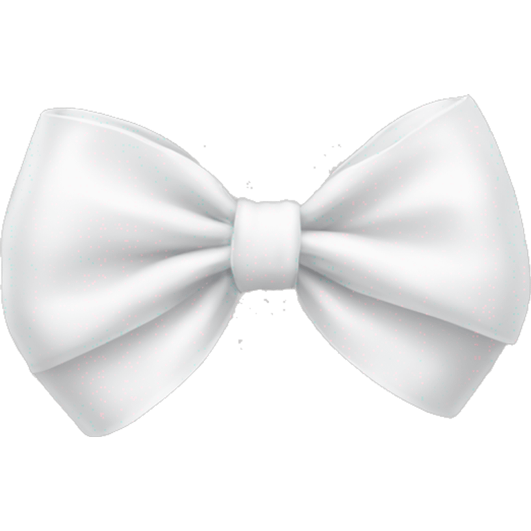 White bow emoji