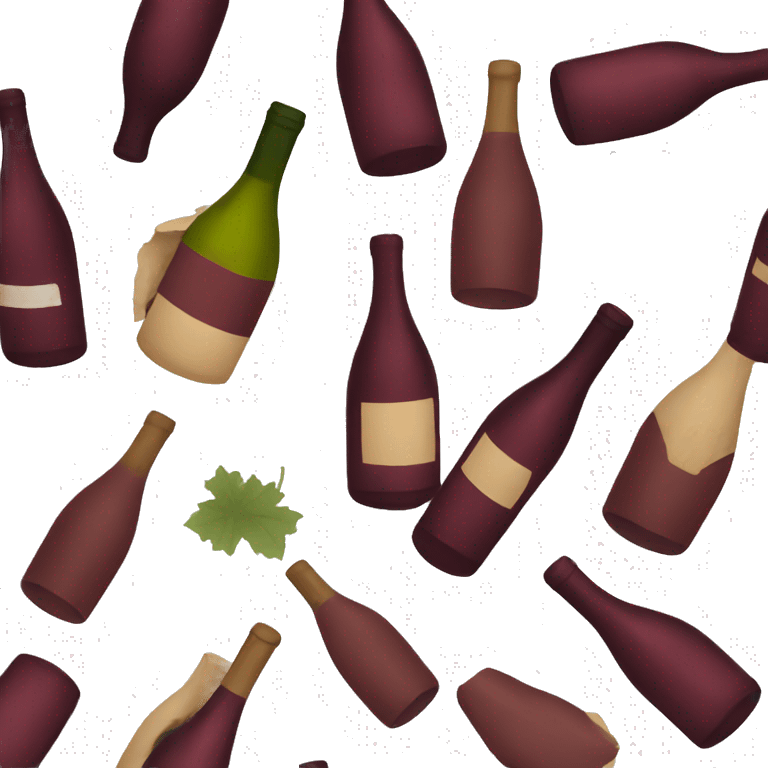 wine bottle emoji