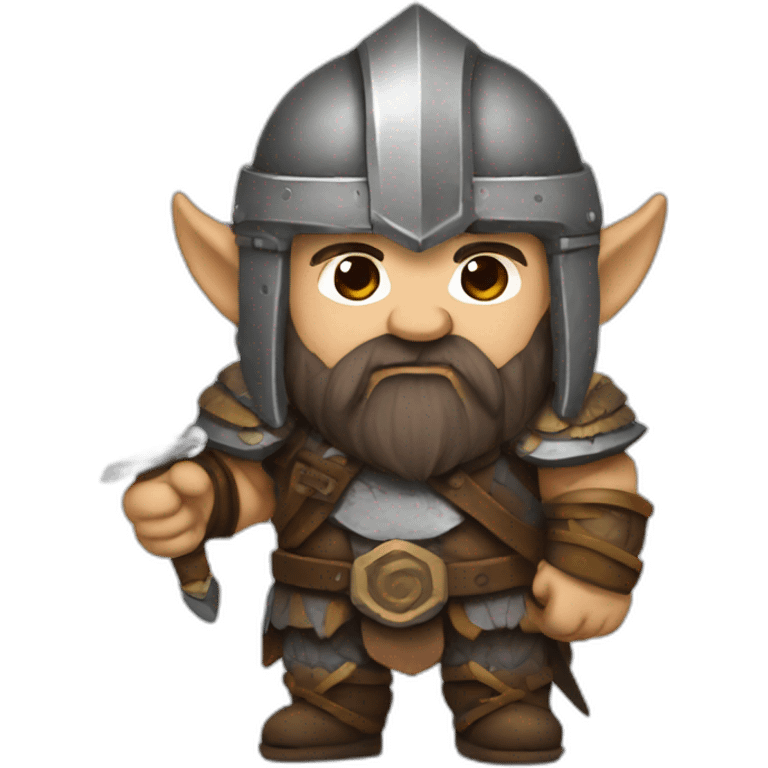 warrior dwarf emoji