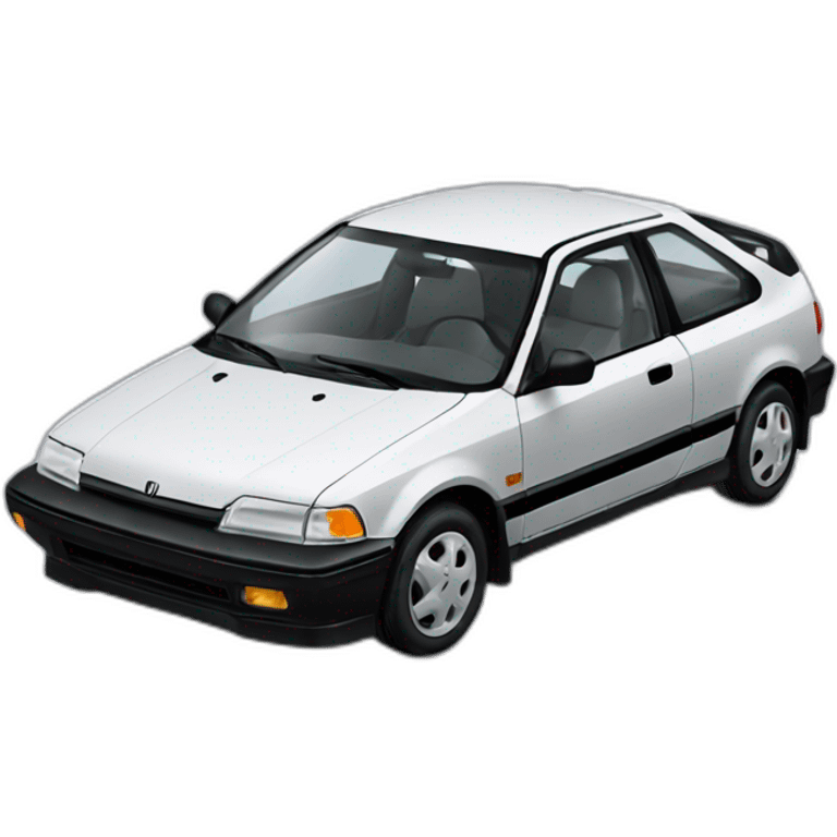 1992 honda civic hatchback emoji