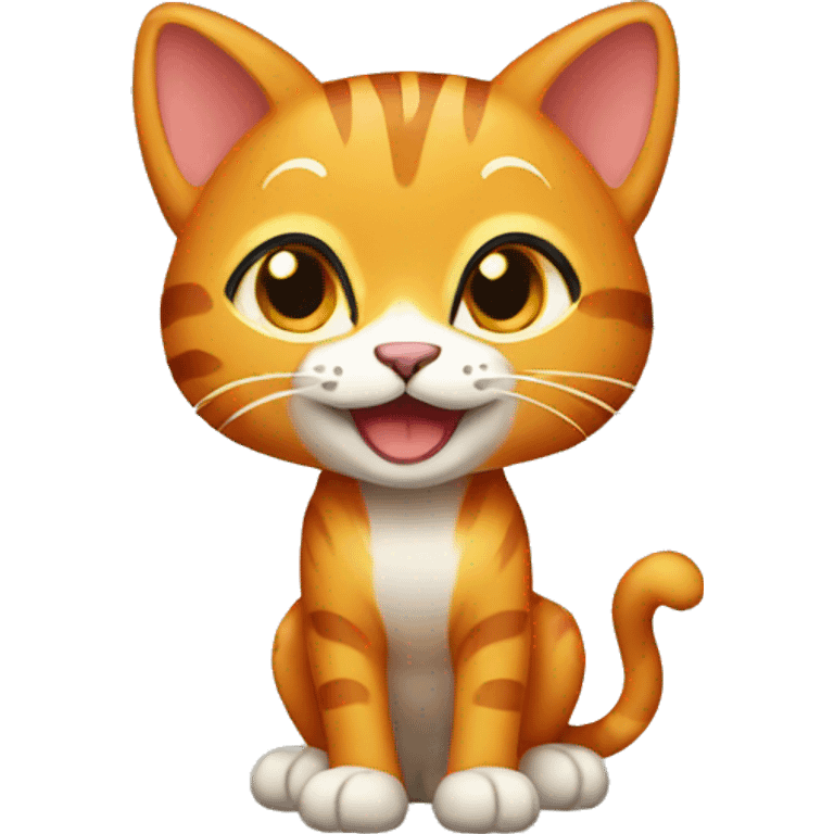 Cheetoh Cat Full Body emoji