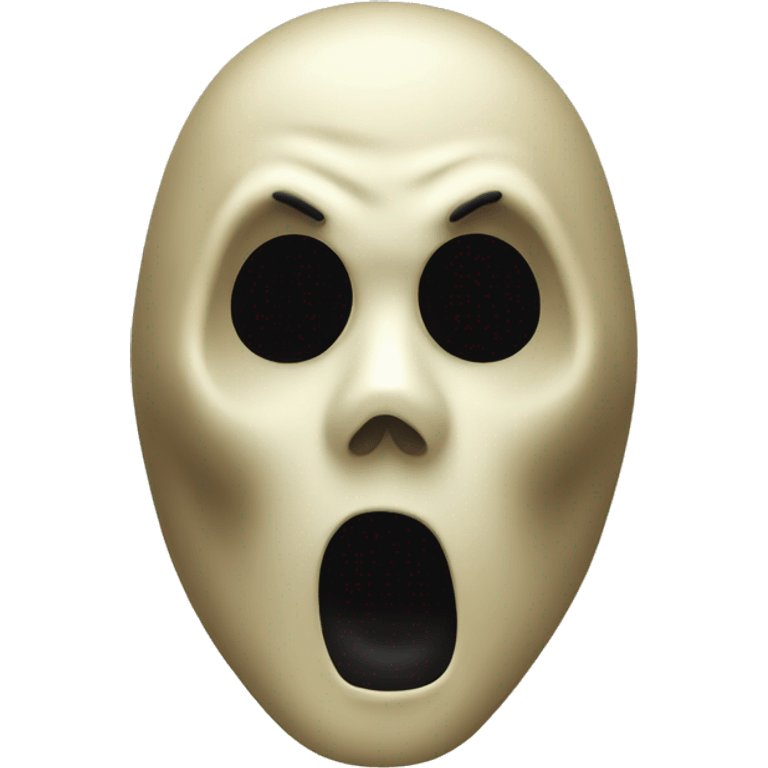 Ghostface von scream emoji