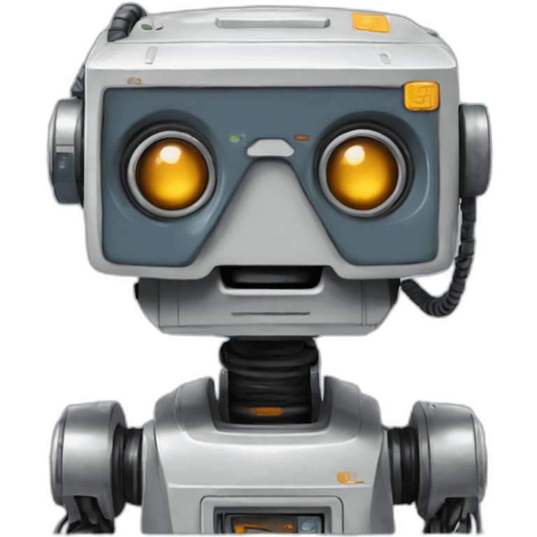 johnny five robot emoji