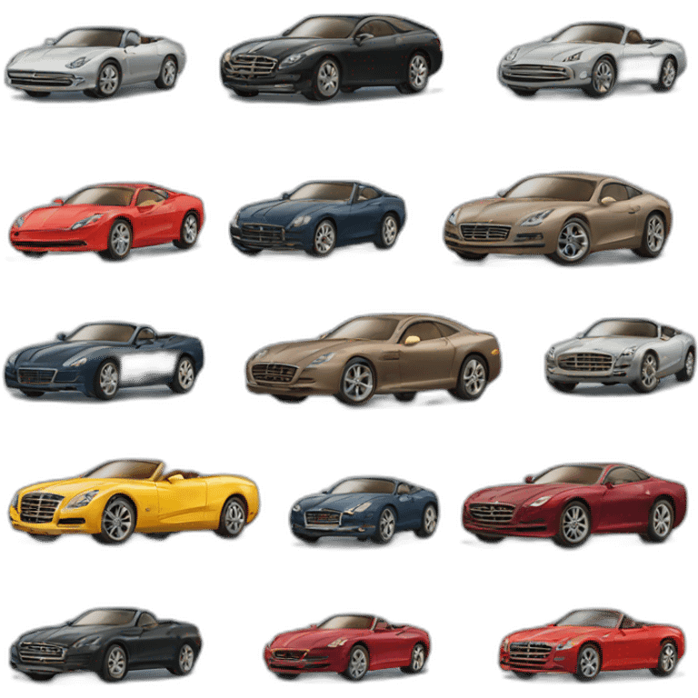 Luxery cars emoji