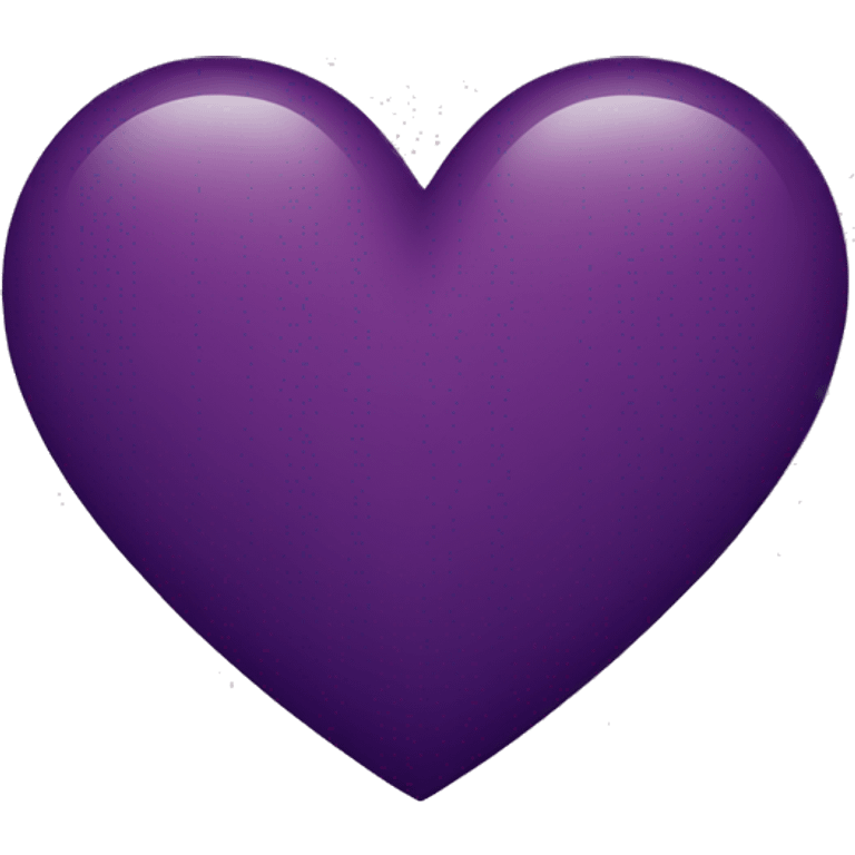 Heart with color of dark red/purple emoji