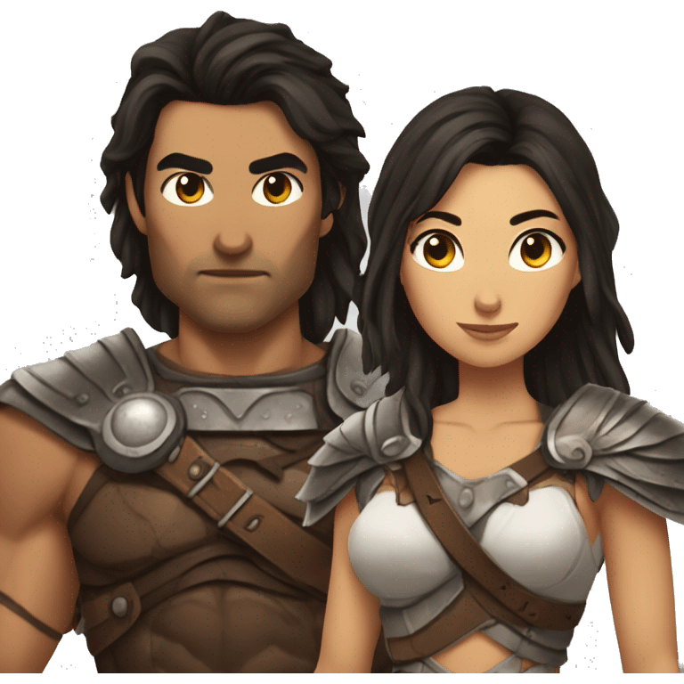 Berserker Valkyrie couple  emoji