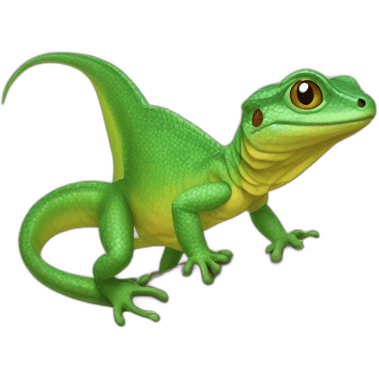 lezard occelé emoji