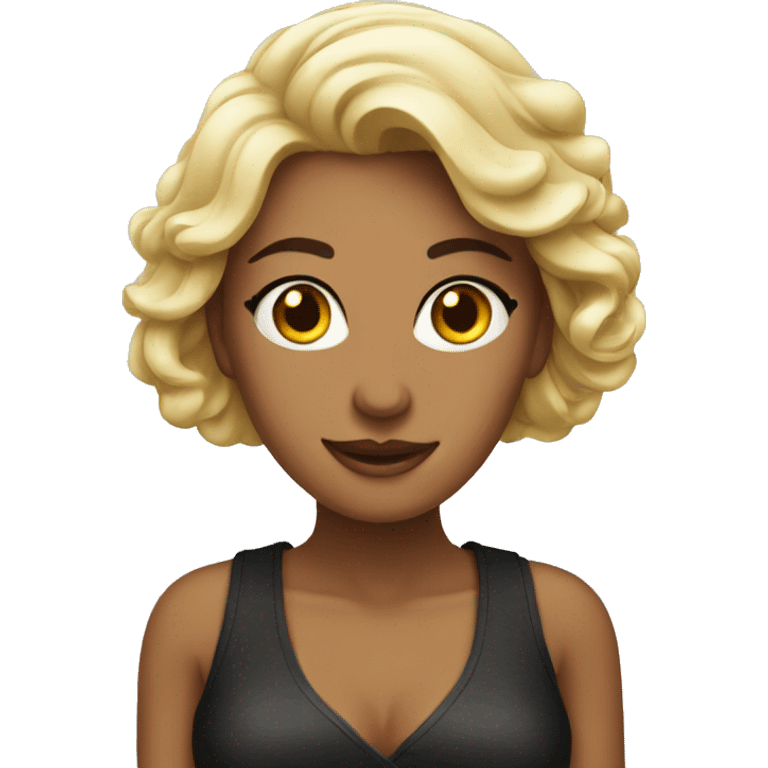 attractive lady emoji