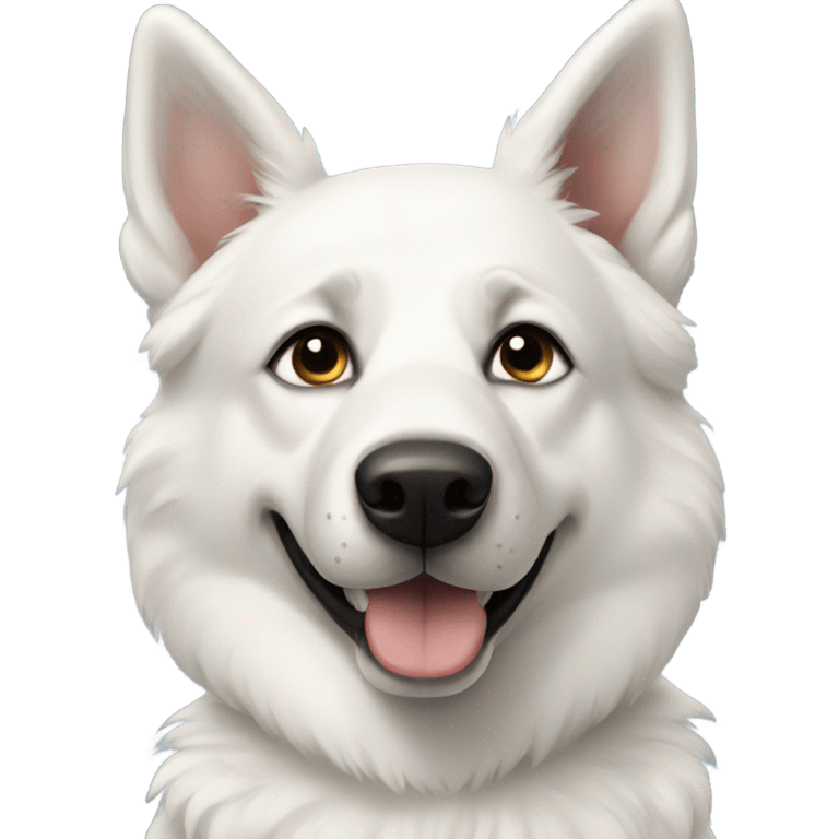 white german shepherd husky emoji