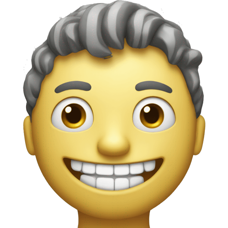 "laughing 3d man with LOL word" emoji