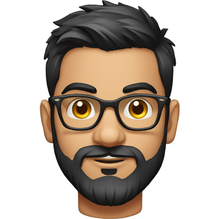 Virat Kohli with glasses  emoji