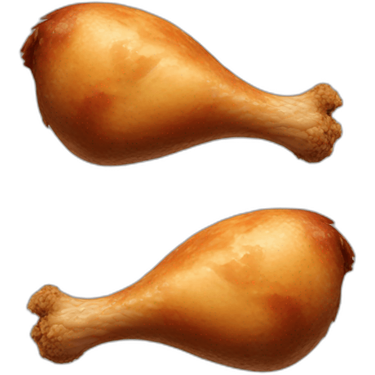 chicken drumstick emoji