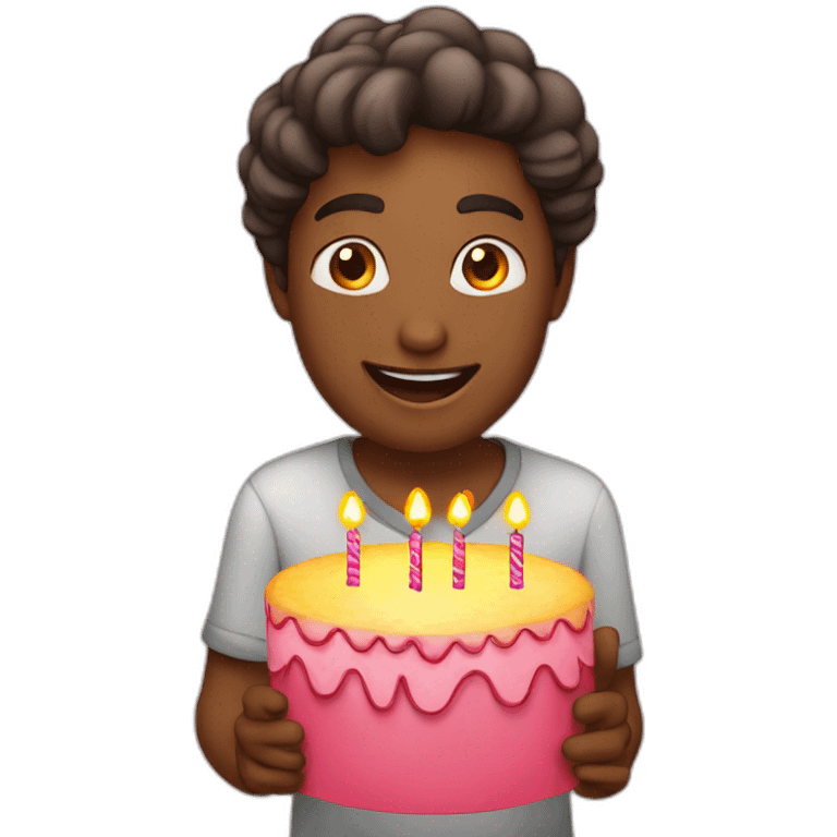 Happy Birthday text emoji