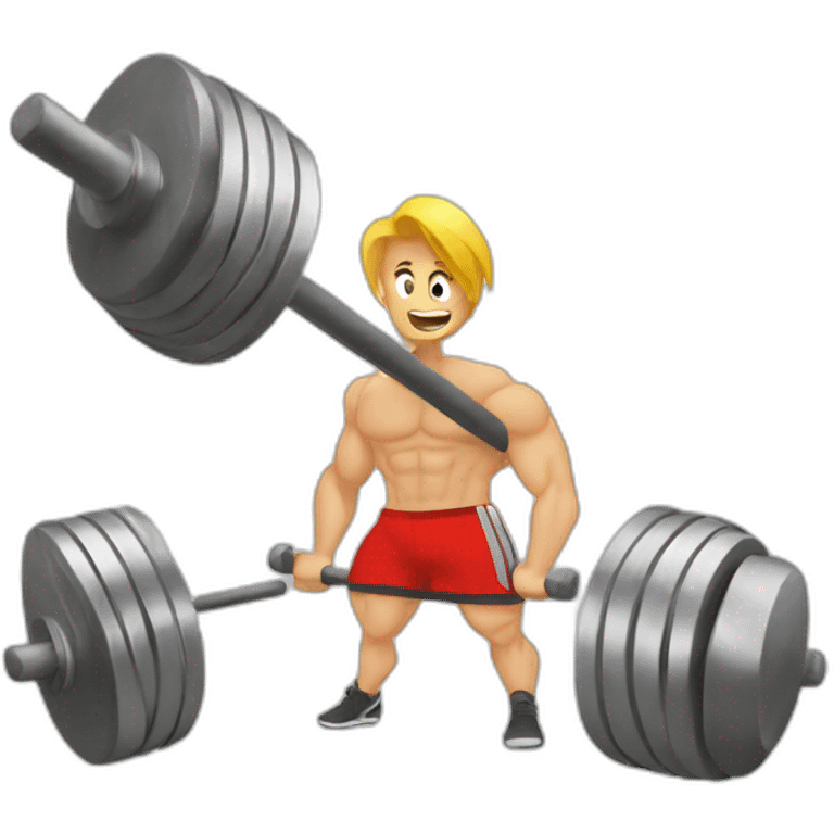 Ez barbell emoji