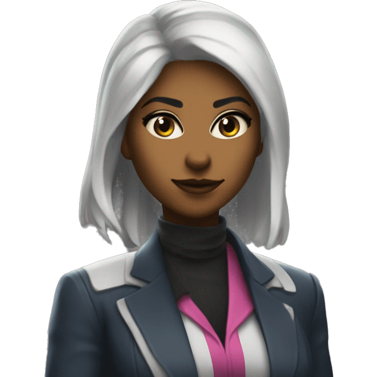 Valorant's agent reyna with lol text emoji