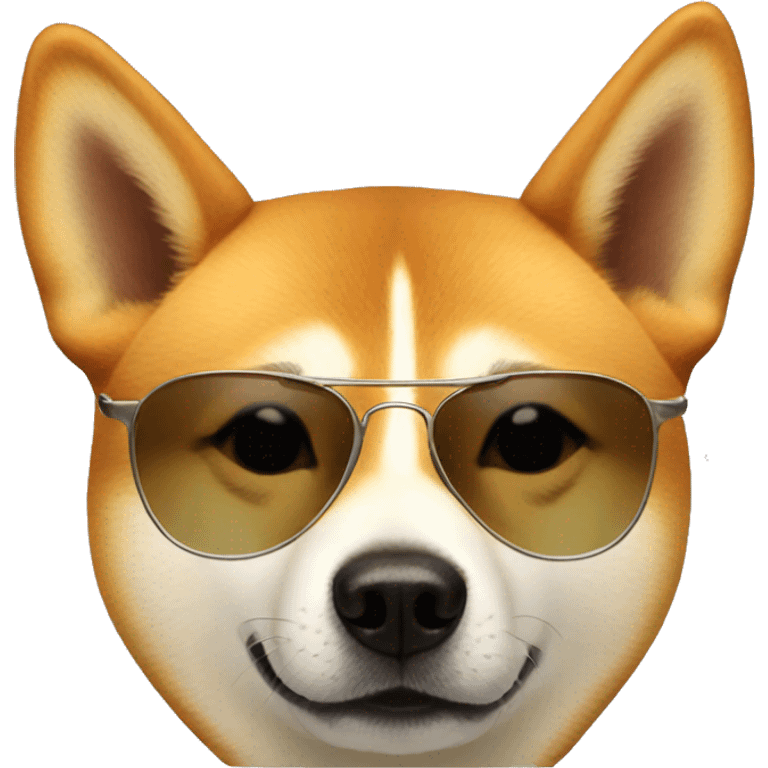 Sunglass shiba emoji