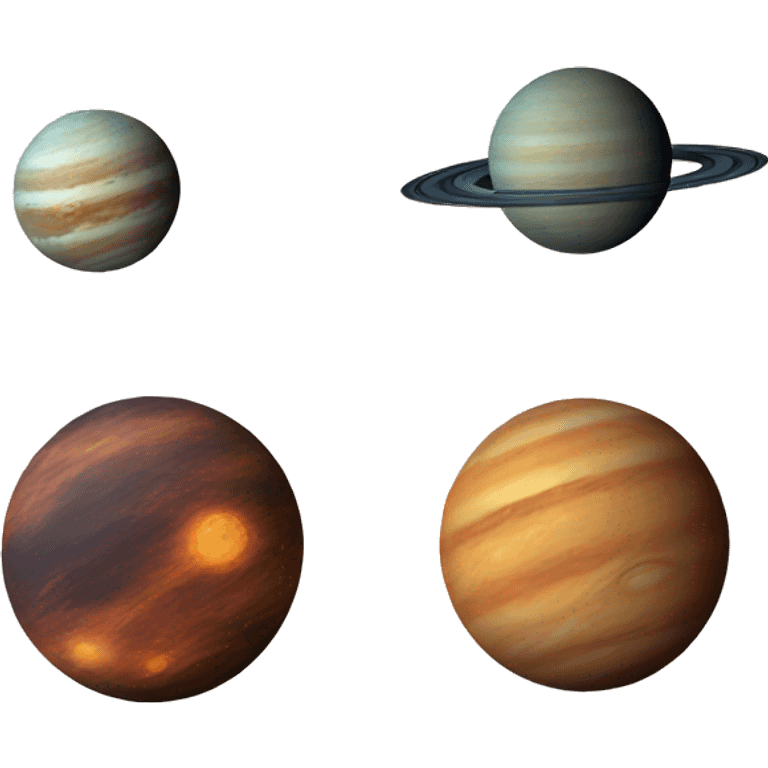 3 planets emoji