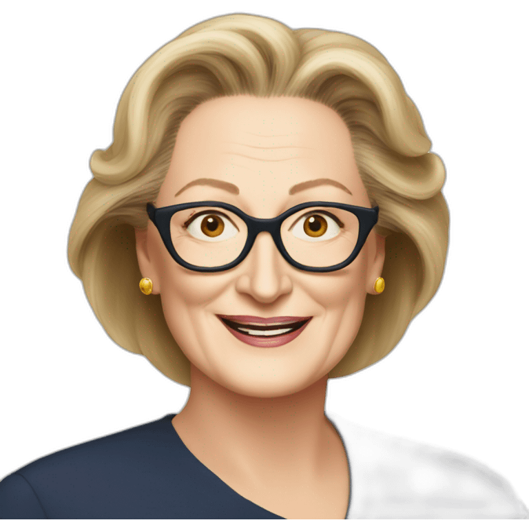 meryl streep emoji