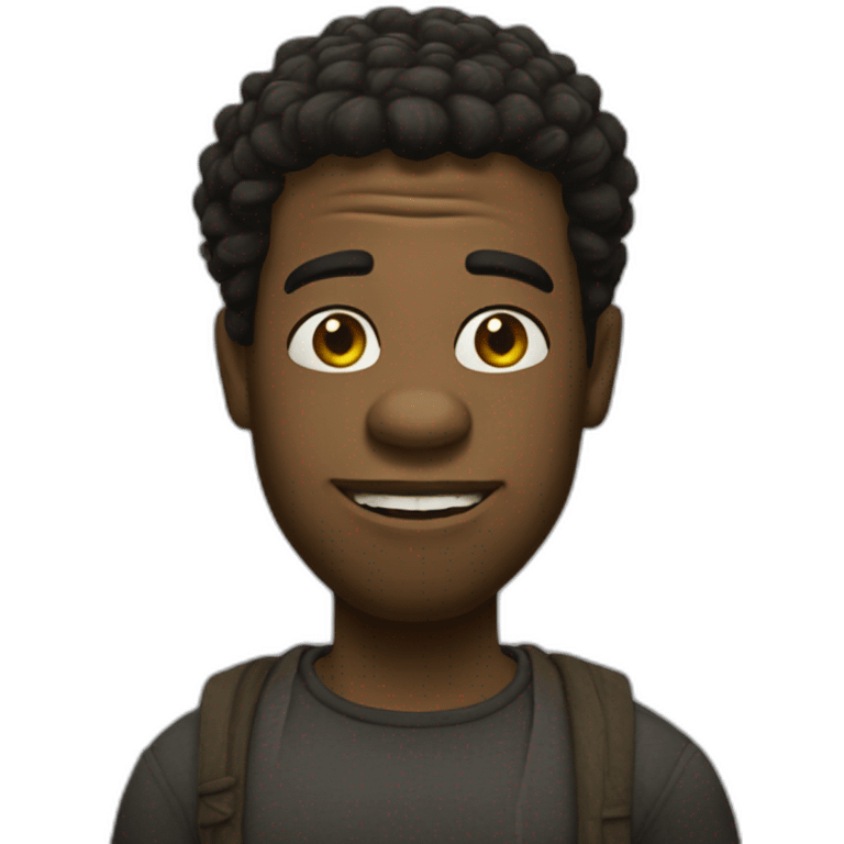 black-shrek emoji