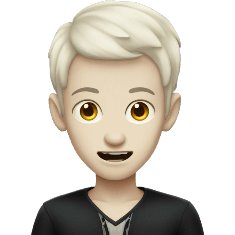 Pale vampire boy emoji