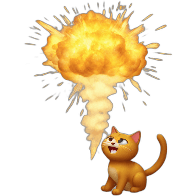 exploding-cat emoji