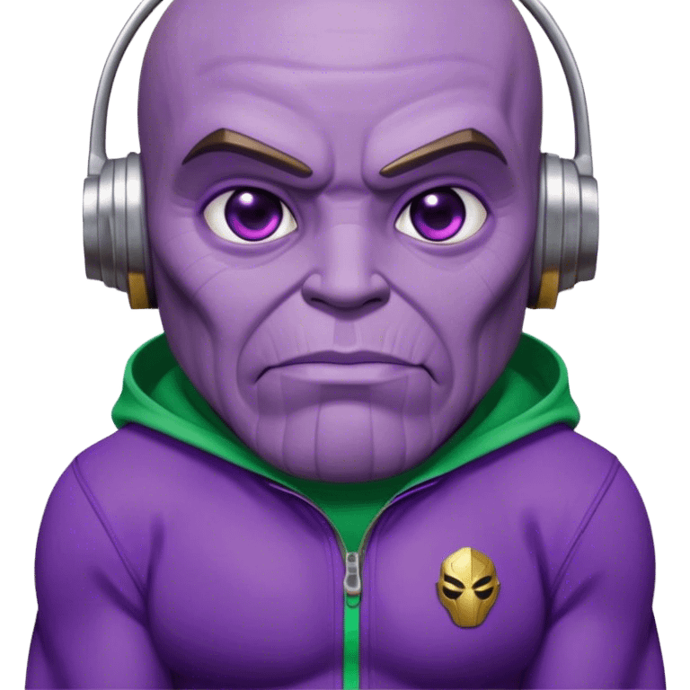 Thanos from squid game emoji