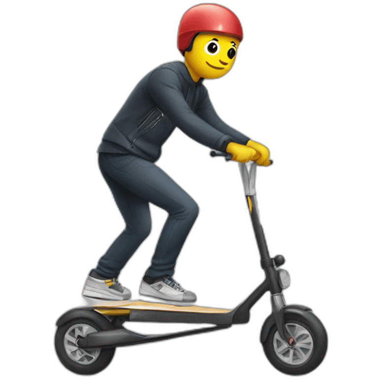 Trottinette freestyle emoji