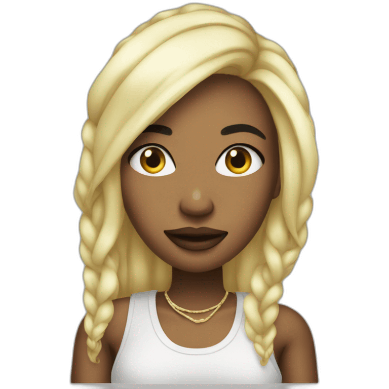 US Female Rapper Ice Spice emoji