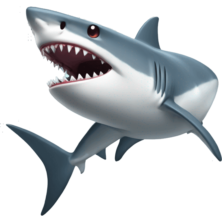 Shark with powers emoji