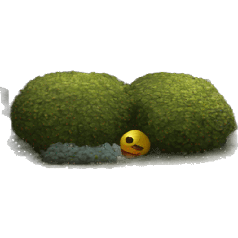 small hous photorealistic serious emoji