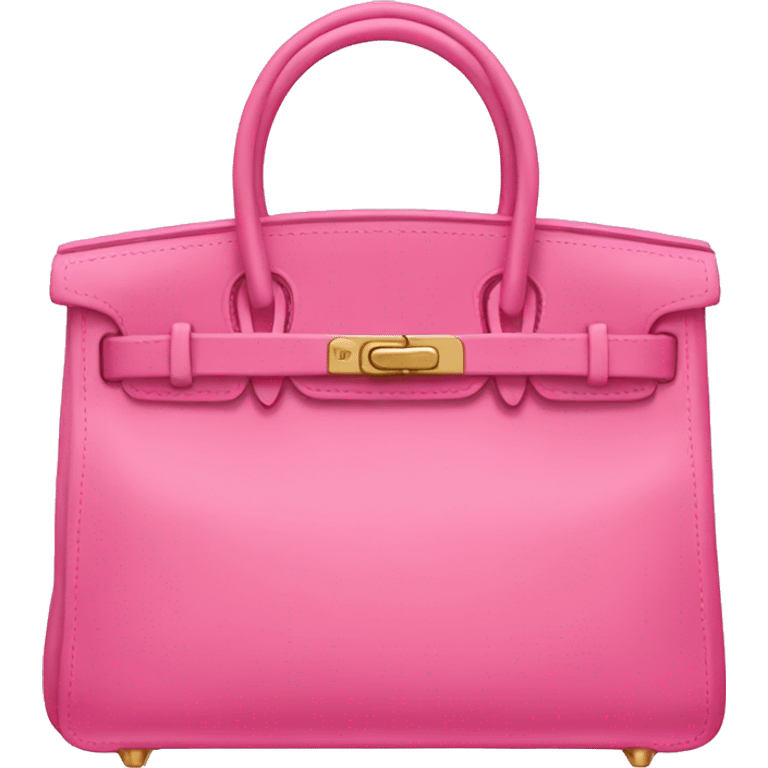 Pink birkin bag emoji