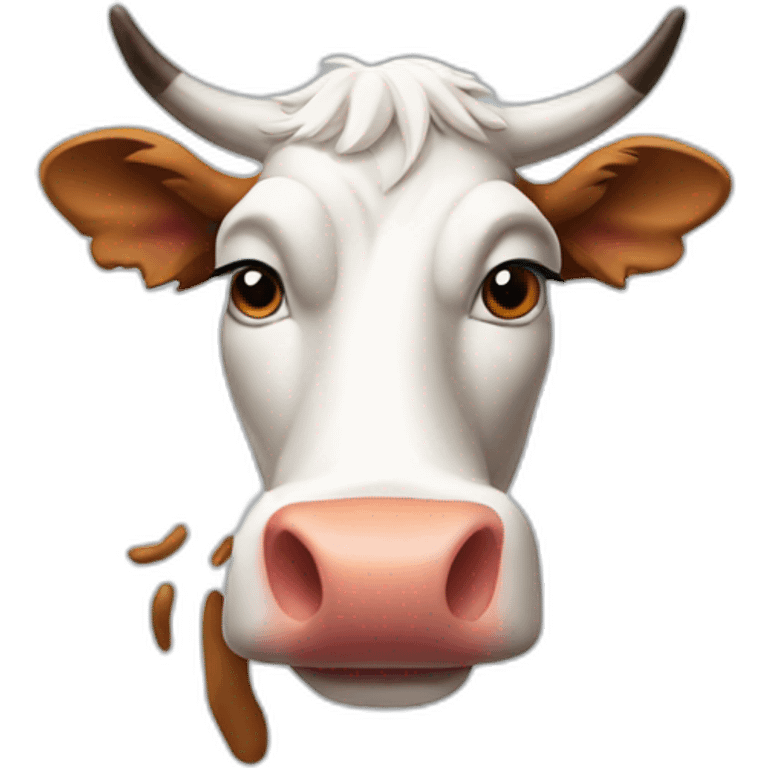 redbull cow emoji