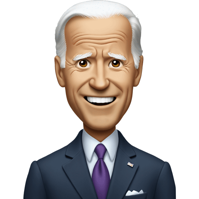 Joe Biden pull up emoji