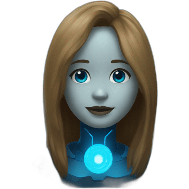 cortana hologram emoji