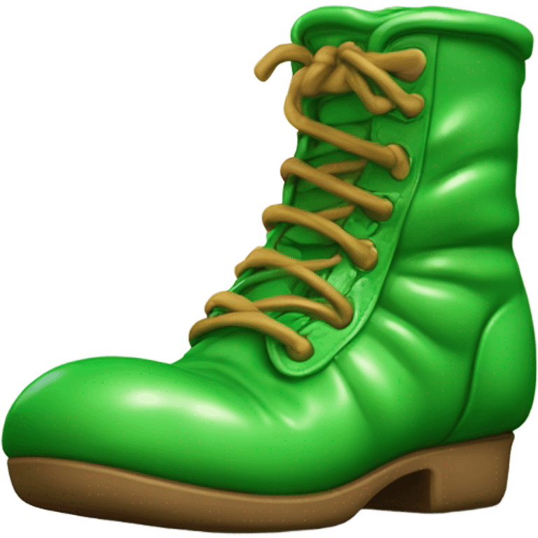 Booger boots emoji