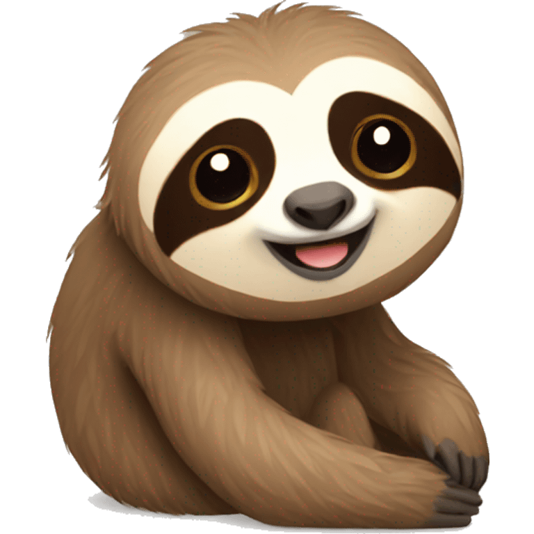 sloth cute emoji