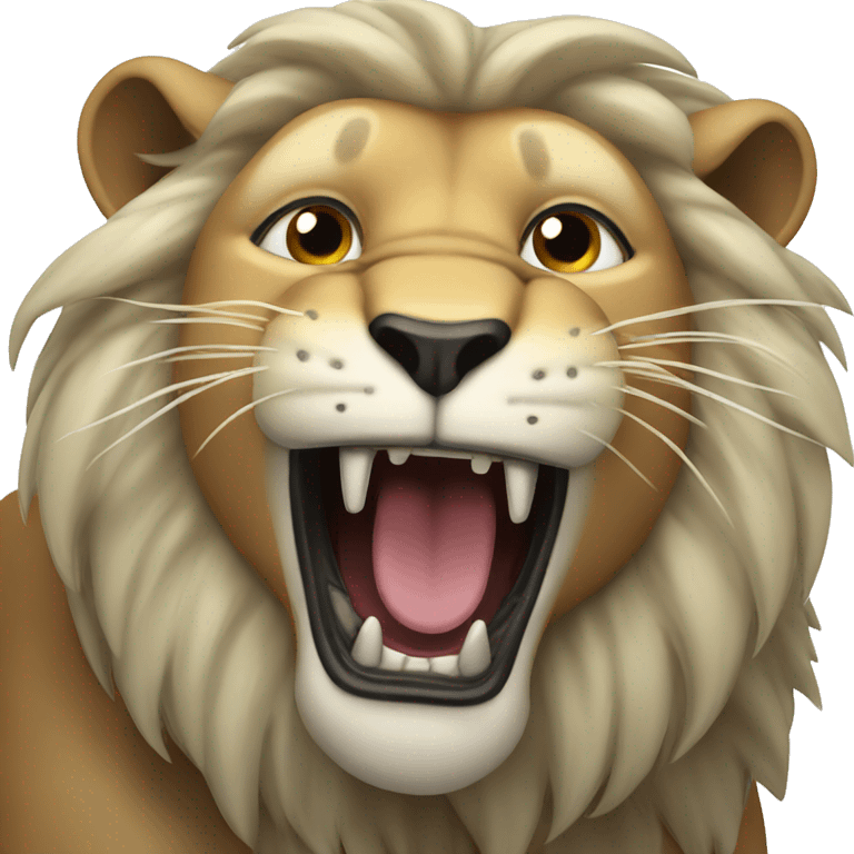 roaring lion emoji