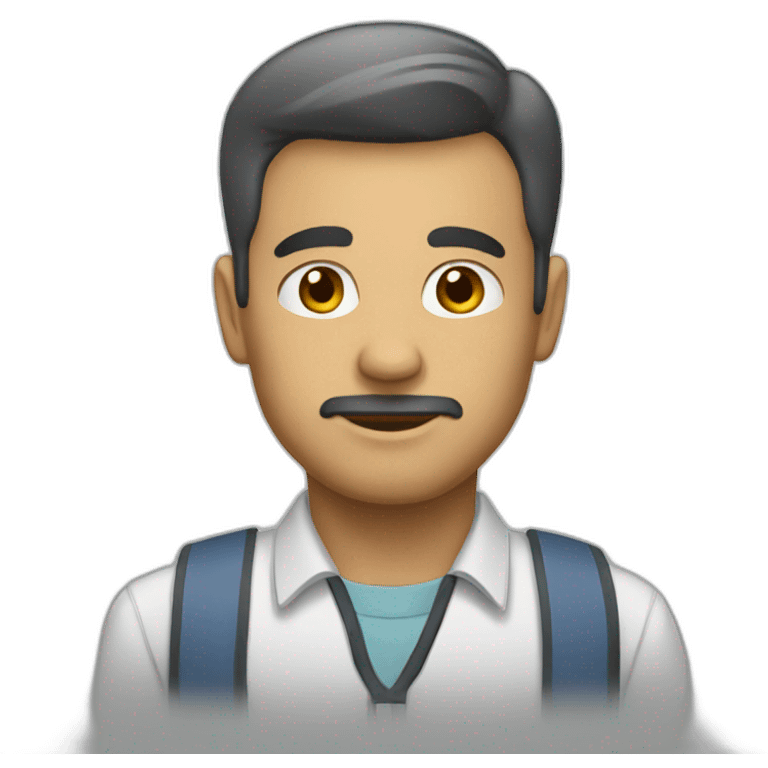 trabajador blanco emoji