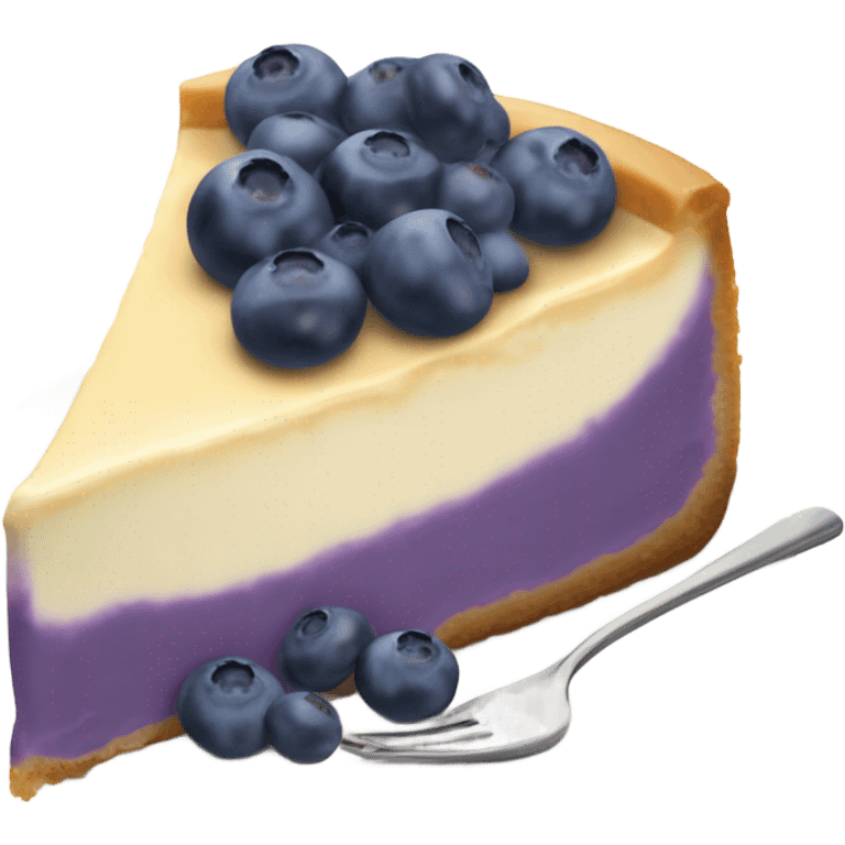 Blueberry Cheesecake  emoji