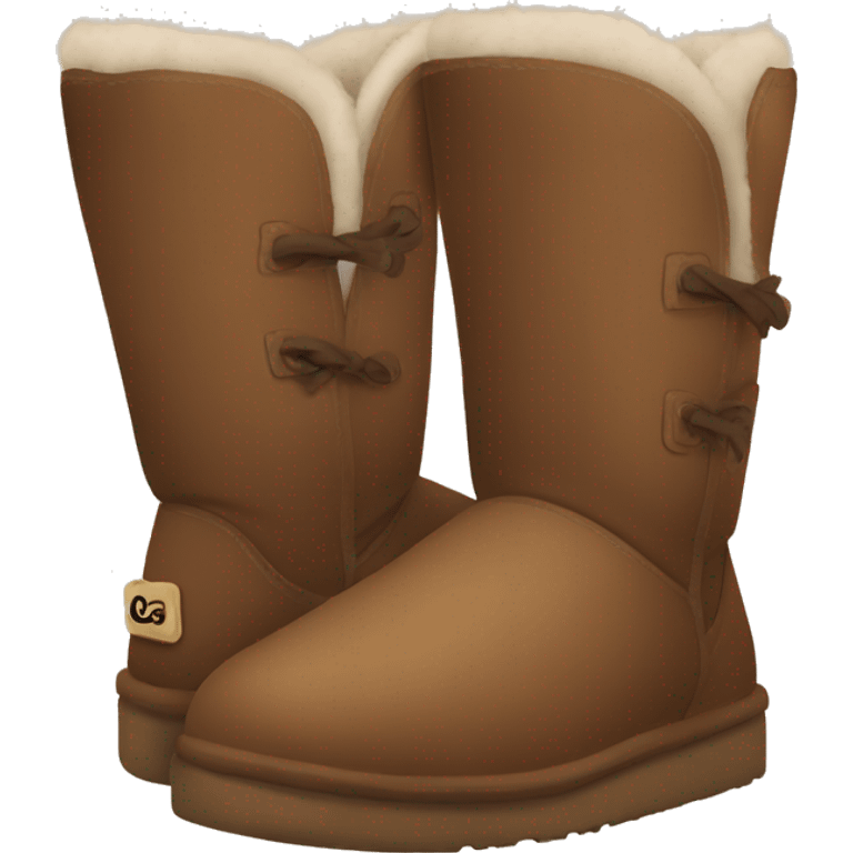 Brown uggs emoji