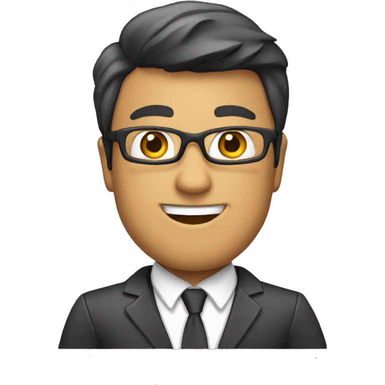 business person with jetpack emoji