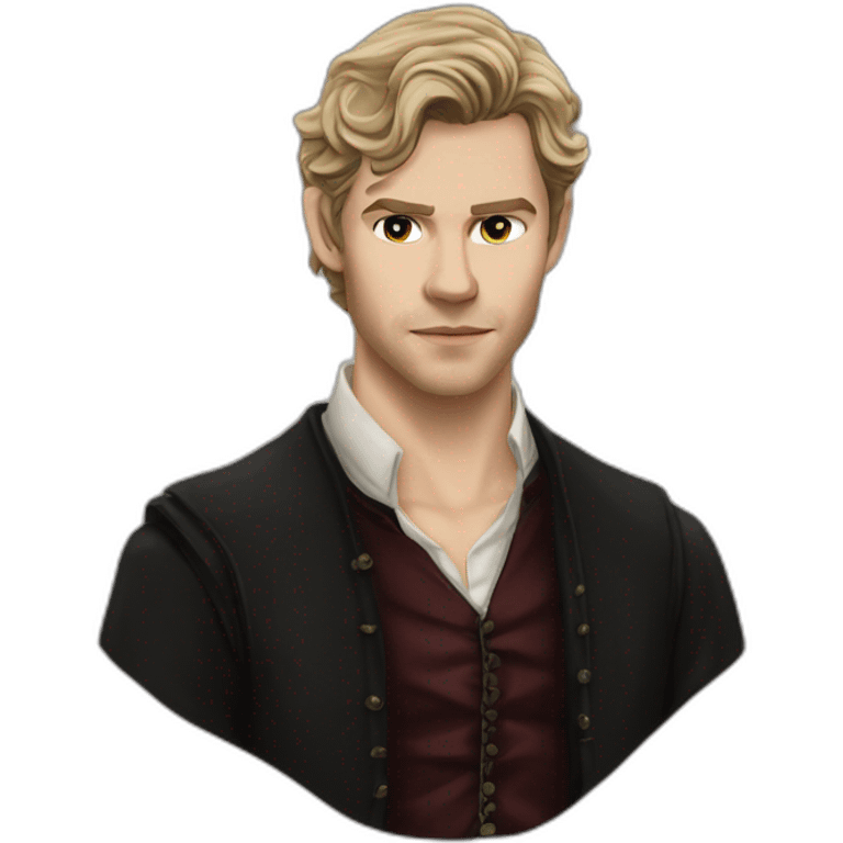 Klaus mikaelson realistic detailed emoji